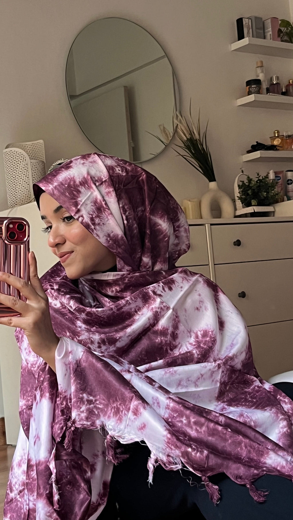 NAMAZ DUPATTA - TIE DYE
