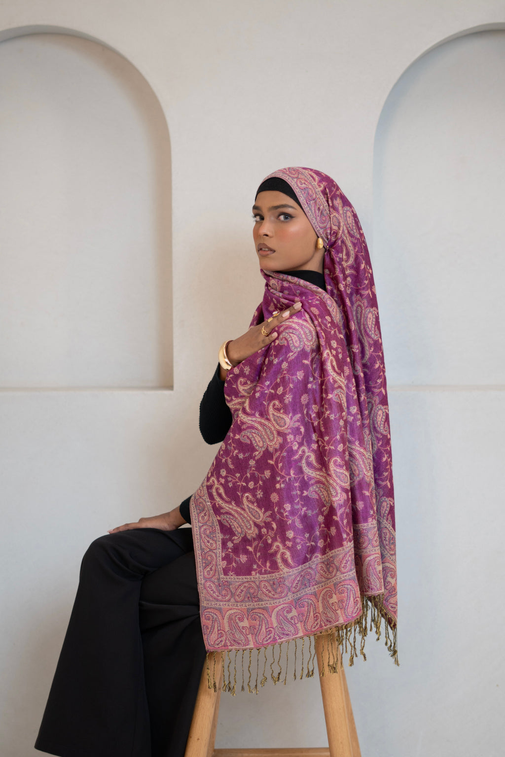 Pashmina Hijab - Gulabiya