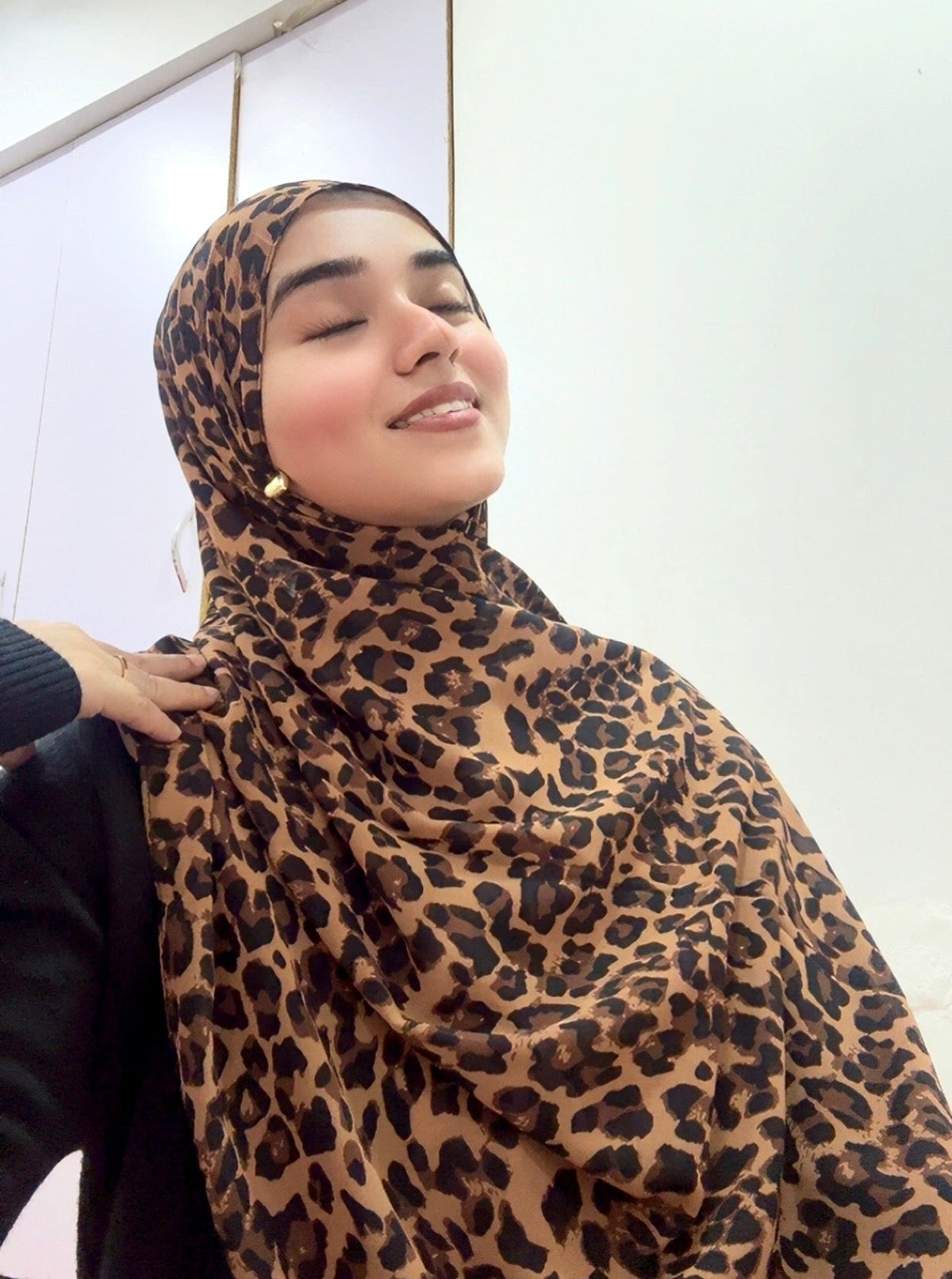 CHEETAH PRINT HIJAB