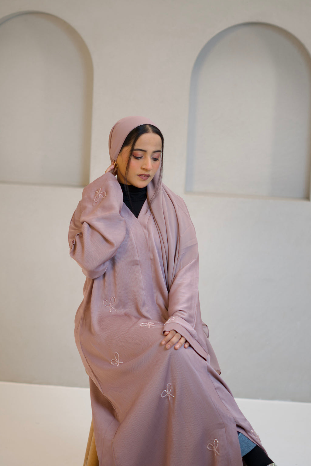 COQUETTE ABAYAH - GIRLY PINK