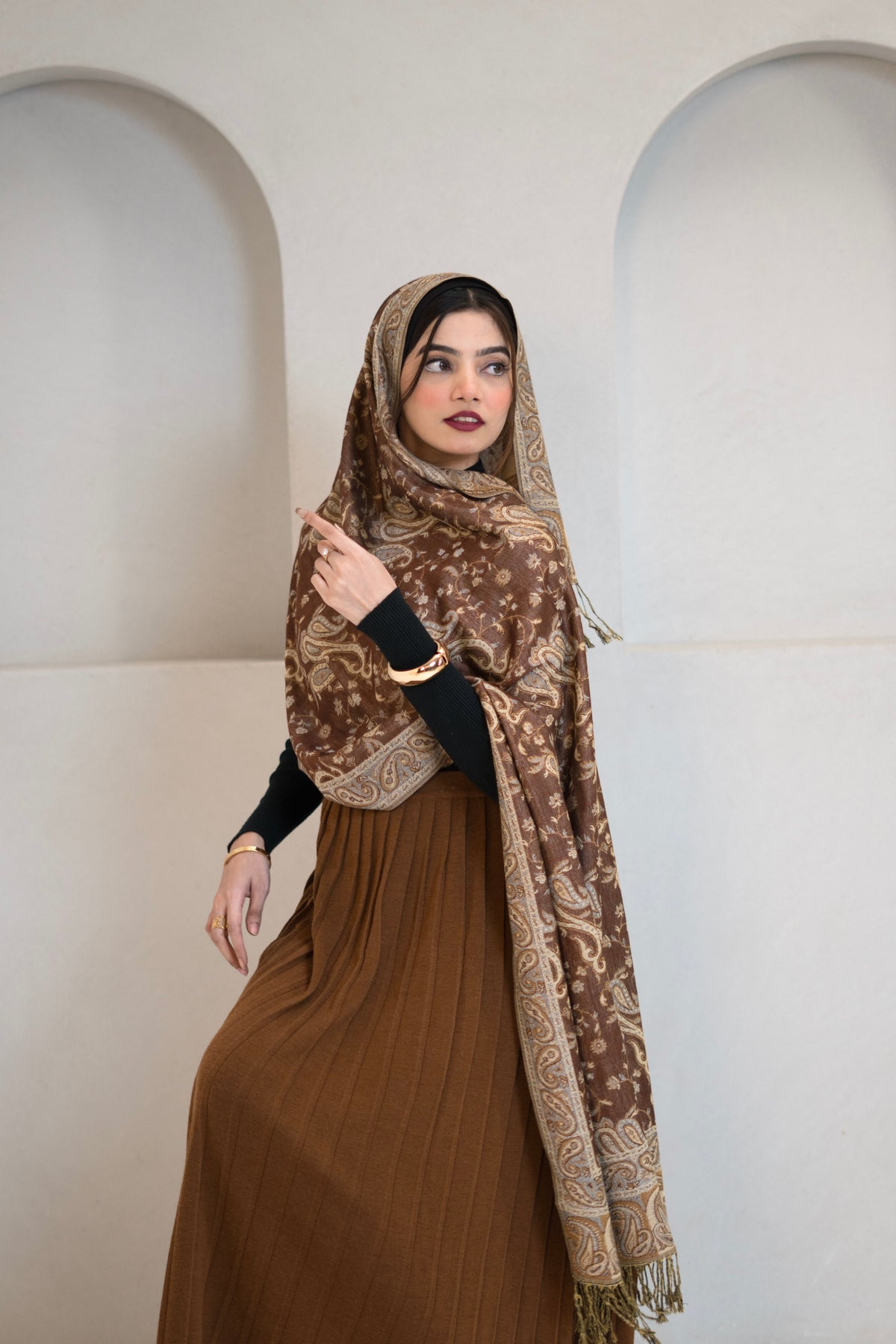 Pashmina Hijab - Amber