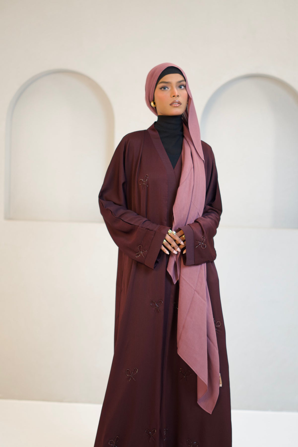 COQUETTE ABAYAH - MAROON