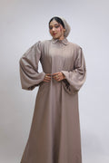 BALLOON SLEEVES ABAYAH - BEIGE
