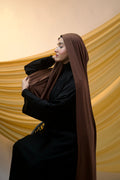 Premium Liquid Jersey - Chocolate Brown