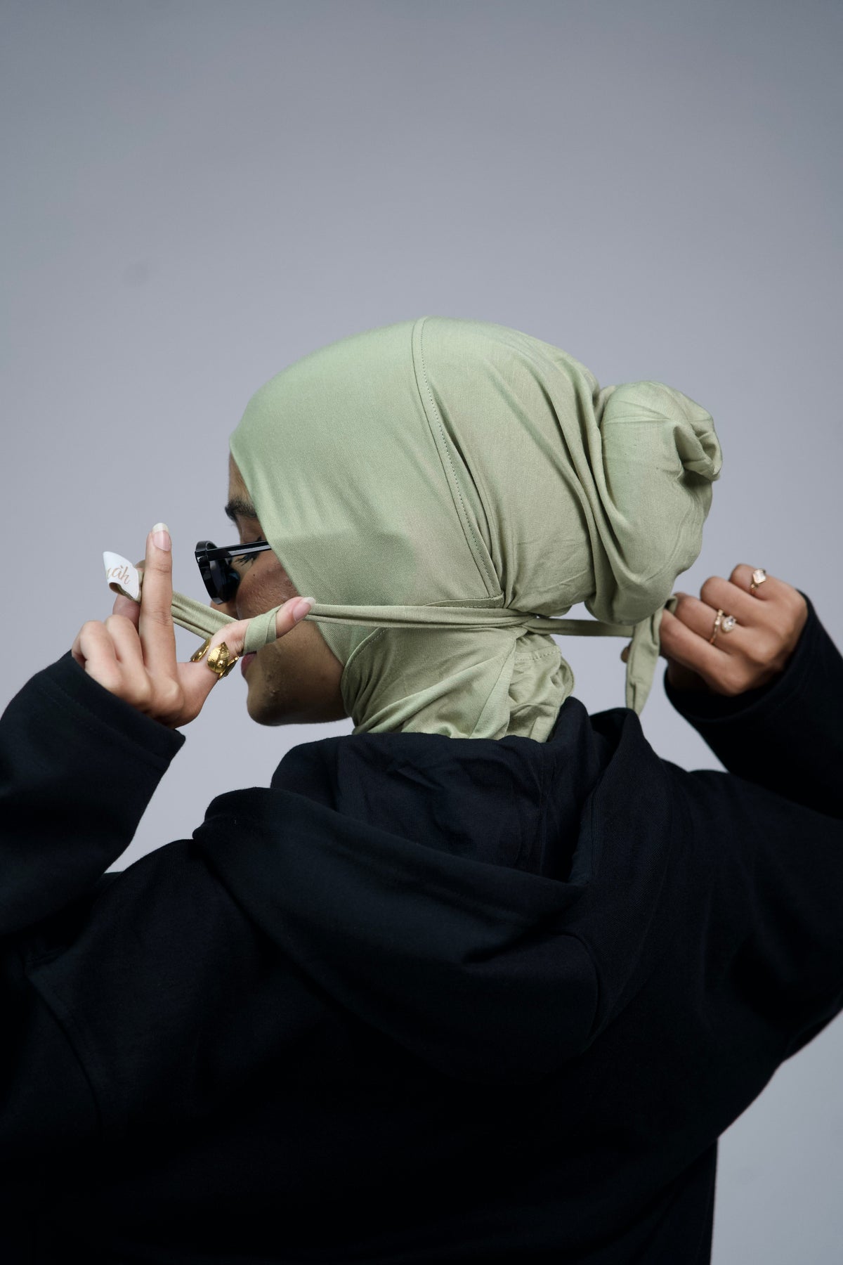 Ninja Hijab Cap - Tie-Back