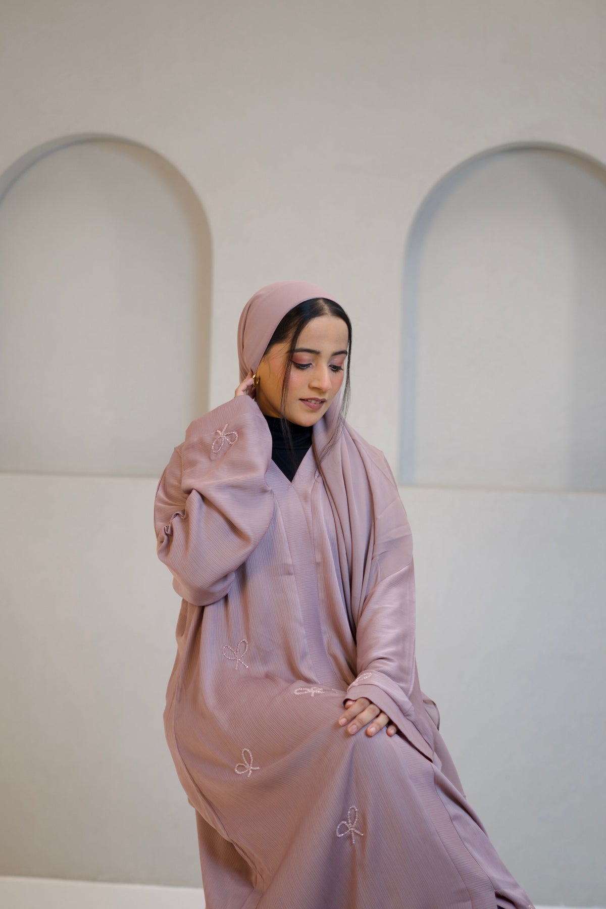 COQUETTE ABAYAH - GIRLY PINK