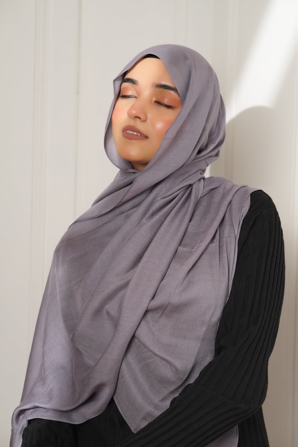 Modal Hijab #16 Gray Purple