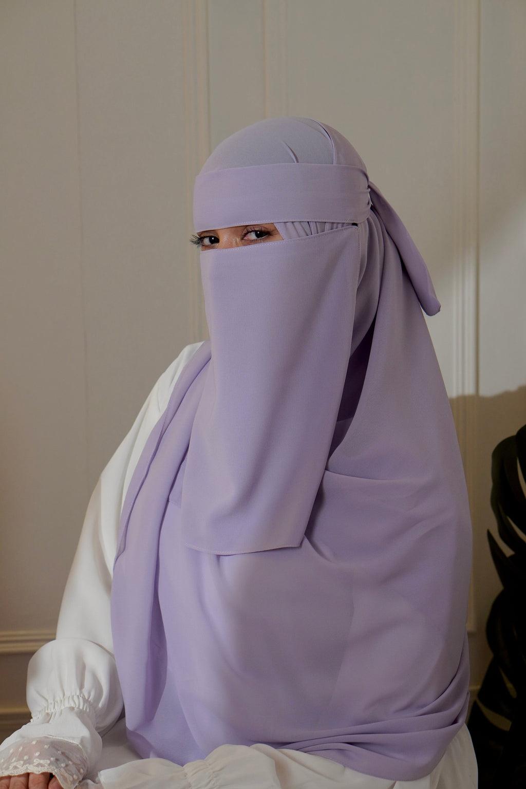 Matching Niqab Set - Lilac