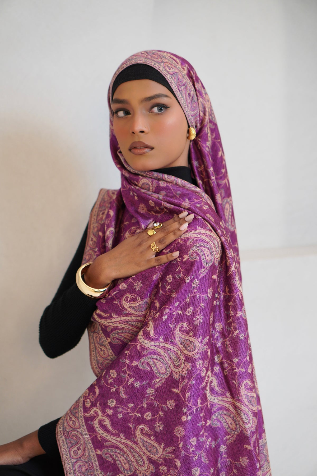 Pashmina Hijab - Gulabiya